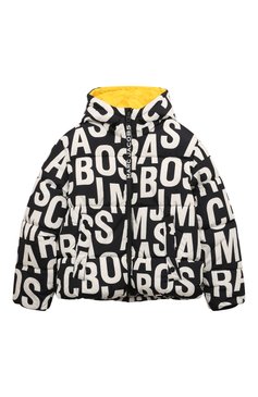 Детского куртка MARC JACOBS (THE) черно-белого цвета, арт. W60316 | Фото 1 (Материал внешний: Синтетический материал; Рукава: Длинные; Драгоценные камни: Проставлено; Материал сплава: Проставлено; Кросс-КТ: Демисезон, Утепленные; Ростовка одежда: 12 лет | 152 см, 3 года | 98 см, 5 лет | 110 см, 4 года | 104 см, 7 лет | 122 см, 9 лет | 134 см)