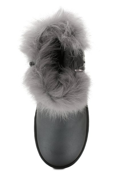 Кожаные сапоги с меховой отделкой MISSOURI, арт. 4739 A/27-30, фото 4