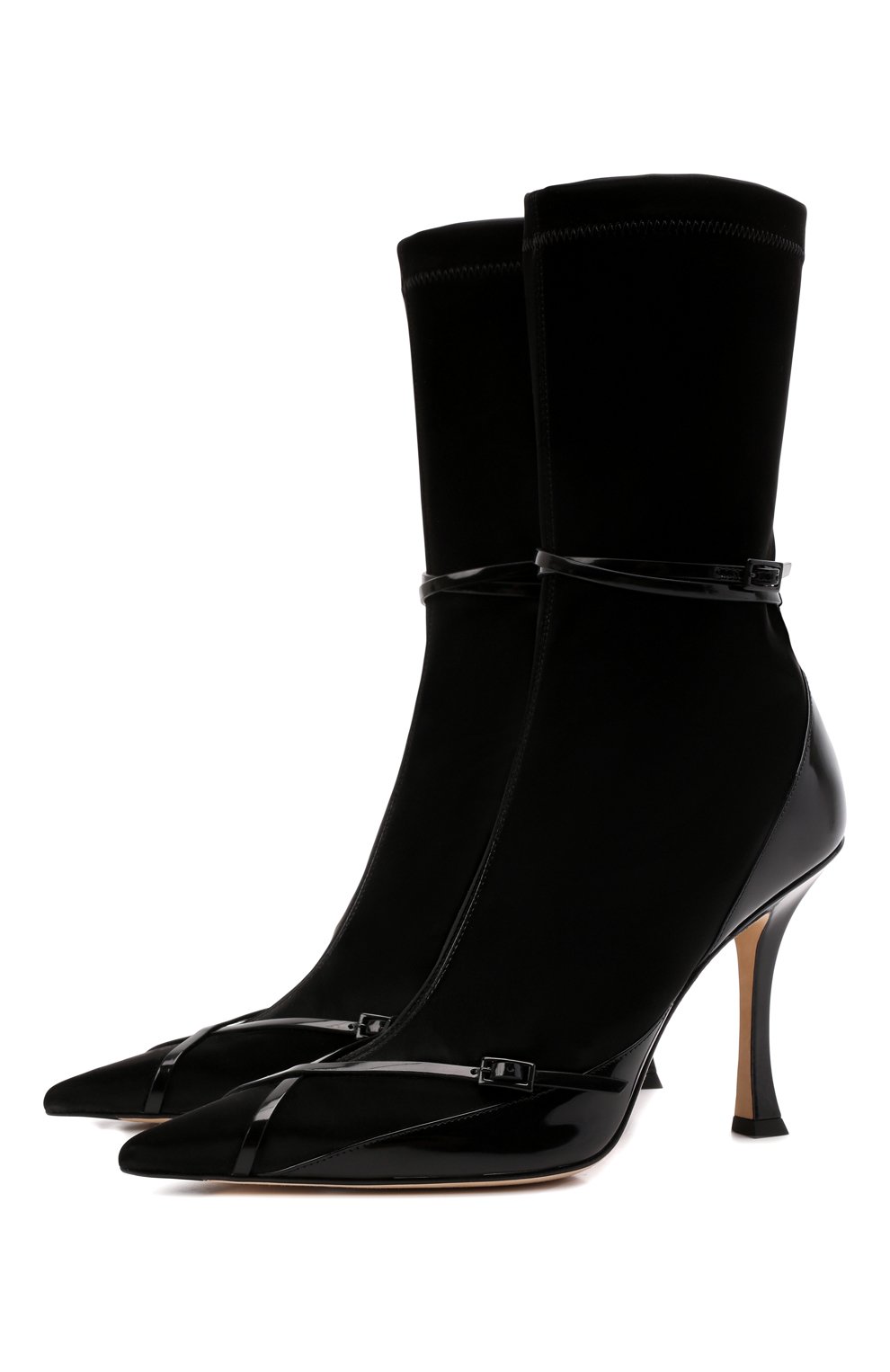 Комбинированные ботильоны strap jimmy choo / mugler JIMMY CHOO, арт. JCXM STRAP ANKL B00T/AI0, фото 1