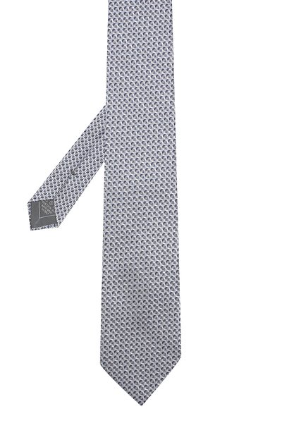 Шелковый галстук с узором BRIONI, арт. 062I00/P7466, фото 2