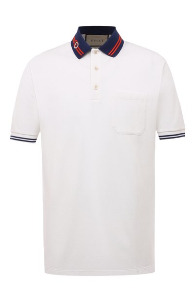 Хлопковое поло GUCCI, арт. 658067 XJDI2, фото 1