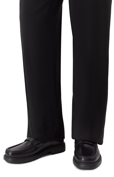 Кожаные пенни-лоферы FERRAGAMO, арт. 022421/769147, фото 3