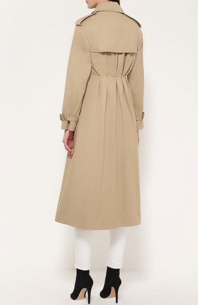 Двубортный удлиненный тренч с защипами и погонами VALENTINO, арт. MB3CA1F0/2PQ, фото 4