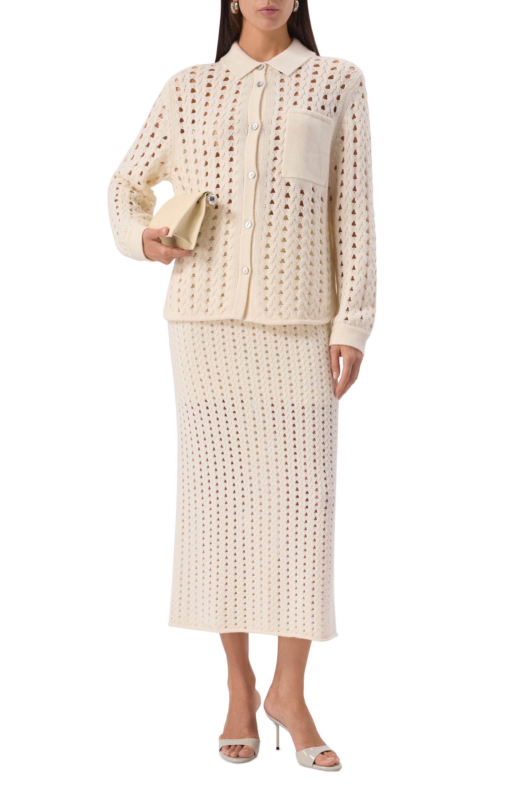 Юбка из хлопка и кашемира FTC, арт. 09903-0230, фото 2