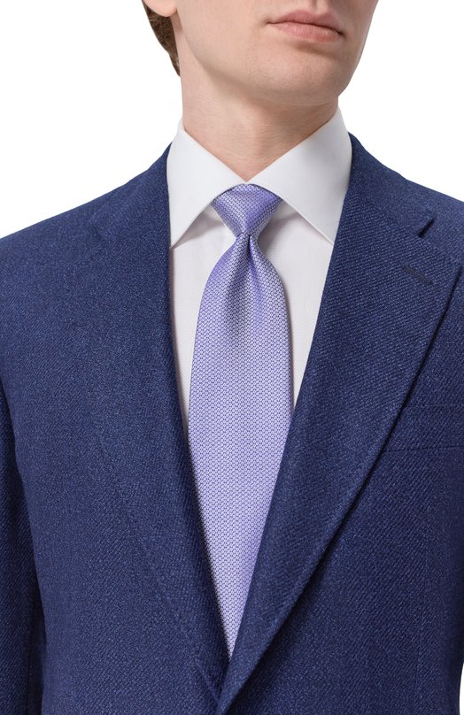 Шелковый галстук Stefano Ricci CCXL/60037 Фиолетовый  CCXL/60037 Фото 2