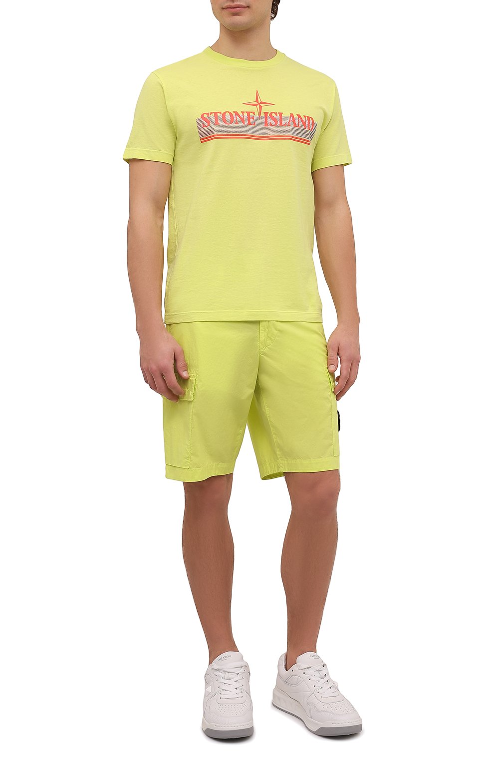 Хлопковая футболка STONE ISLAND, арт. 76152NS92, фото 2