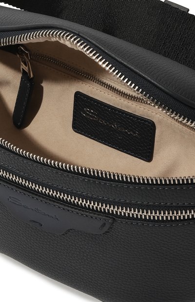 Кожаная поясная сумка SANTONI, арт. UIBBA2365EN-A2IBZ29, фото 5