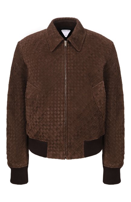 Женский замшевый бомбер BOTTEGA VENETA, арт. 875155/V6QU0
