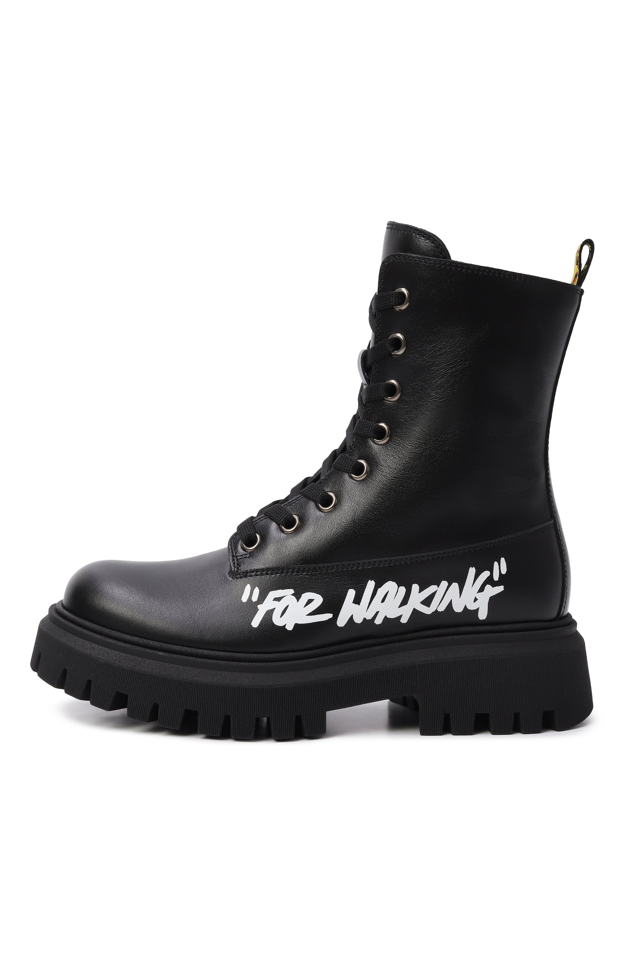 Кожаные ботинки OFF-WHITE, арт. 0GID002F25LEA0011001/34-38, фото 2