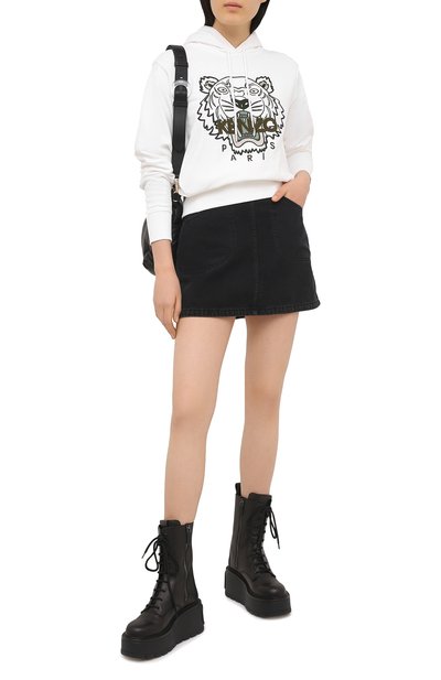 Хлопковое худи KENZO, арт. FB52SW8714XA, фото 2