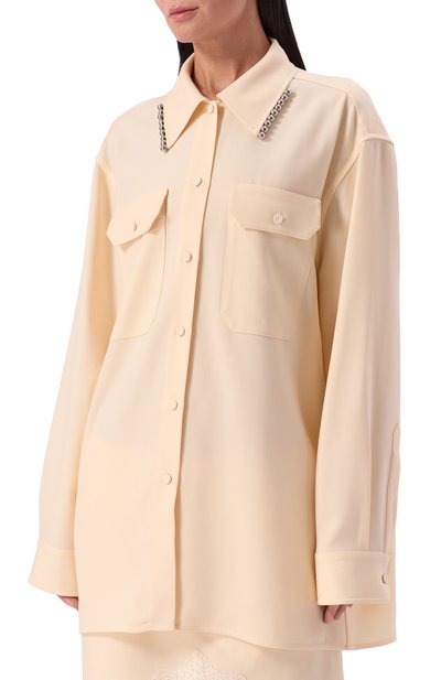 Шерстяная рубашка JIL SANDER, арт. J03DL0210/J40291, фото 3