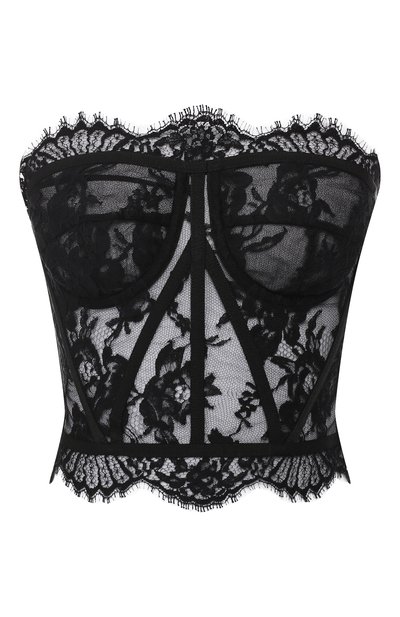 Кружевной топ-бюстье DOLCE & GABBANA, арт. F72X4T/HLMQJ, фото 1
