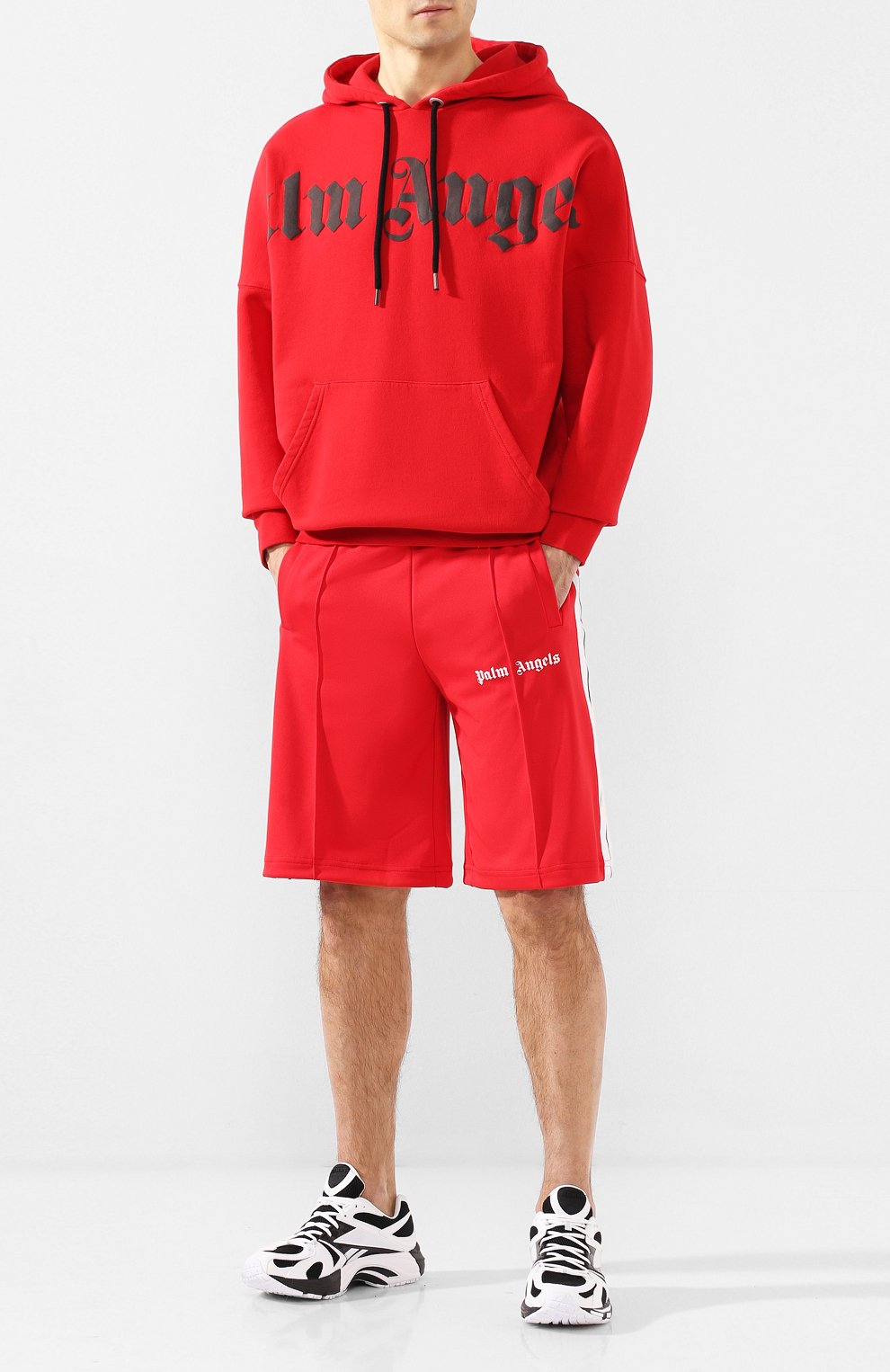 Хлопковое худи PALM ANGELS, арт. PMBB036R206360012010, фото 2