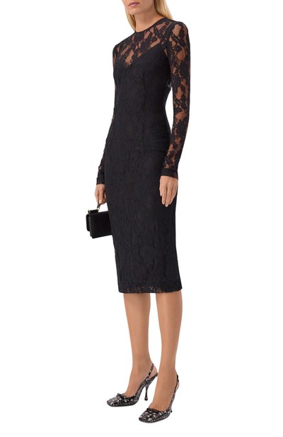 Кожаные туфли DOLCE & GABBANA черно-белого цвета по цене 134000 руб., арт. CG1101/A3U09, фото 3 Кожаные туфли DOLCE & GABBANA, арт. CG1101/A3U09, фото 3