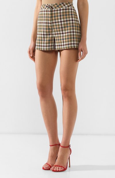Шорты в клетку M MISSONI разноцветного цвета по цене 17200 руб., арт. 2DI00037/2W000I, фото 3 Шорты в клетку M MISSONI, арт. 2DI00037/2W000I, фото 3
