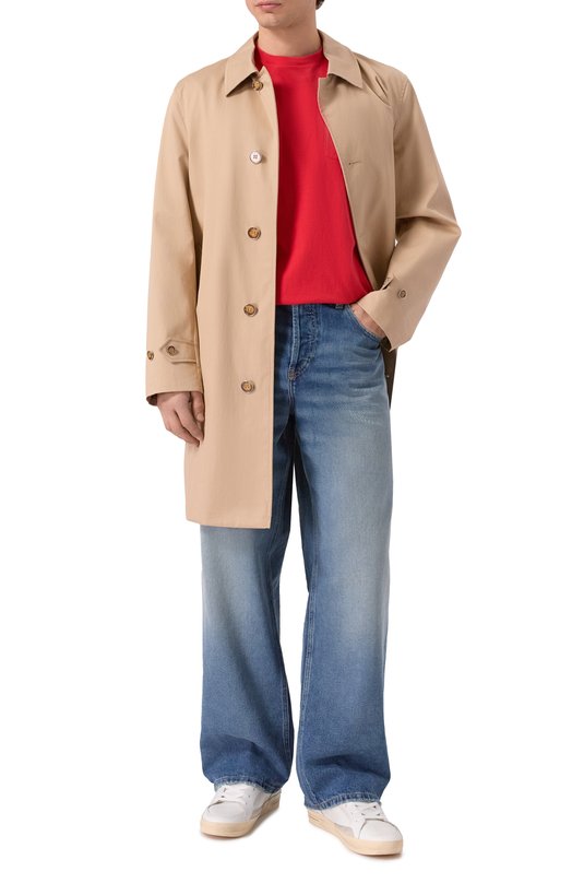 Хлопковая футболка MC2 Saint Barth C0NR0002-02951I/C0NN0R WARM Красный  C0NR0002-02951I/C0NN0R WARM Фото 2