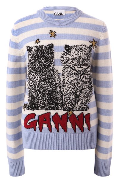 Женский шерстяной пуловер GANNI, арт. K2369/2678