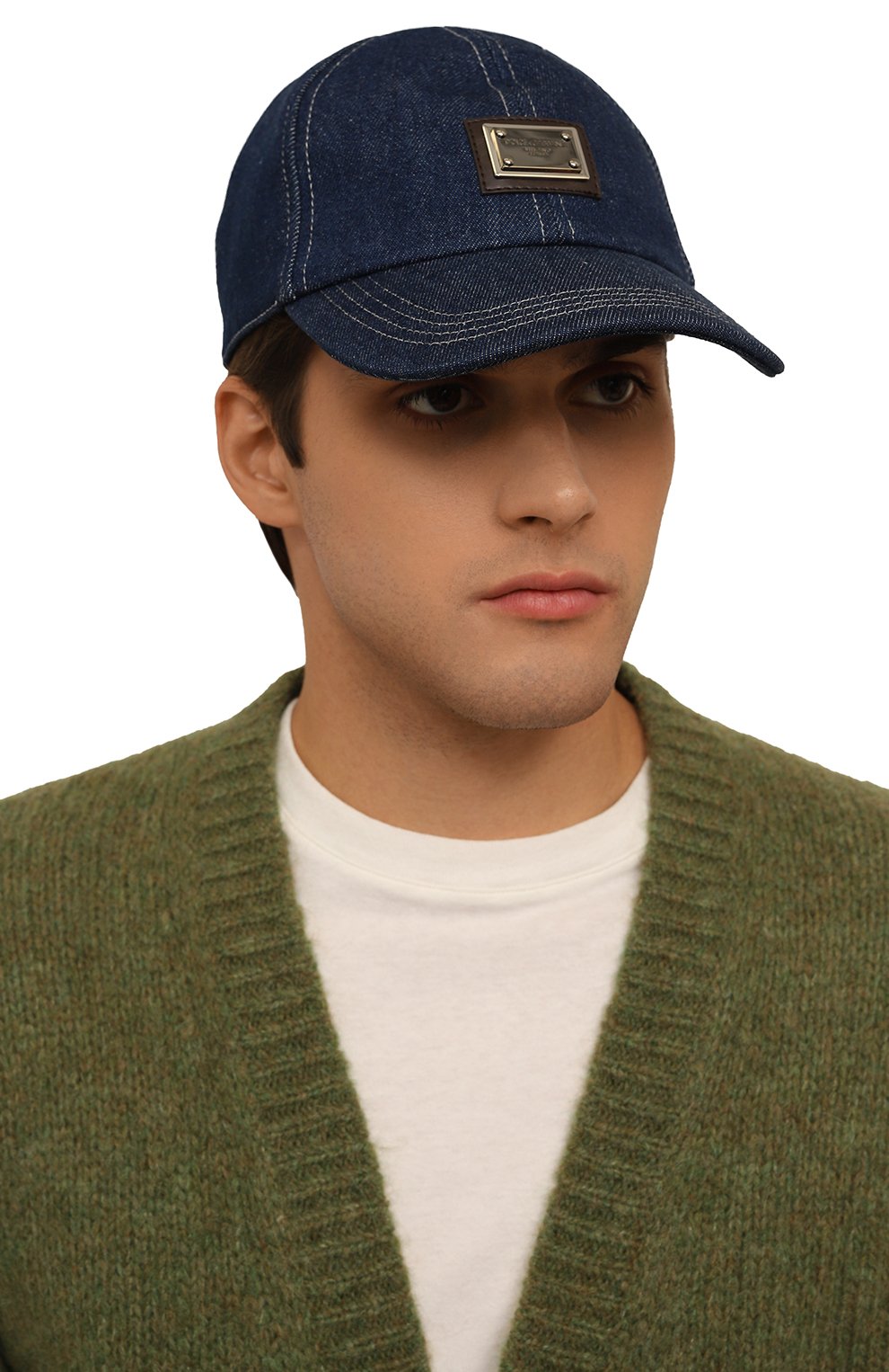 Джинсовая бейсболка DOLCE & GABBANA, арт. GH764A/G8LS5, фото 2