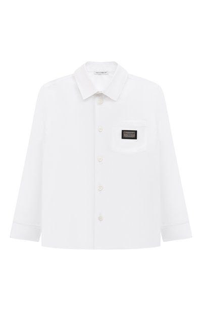 Хлопковая рубашка DOLCE & GABBANA, арт. L43S75/FUEAJ/2-6