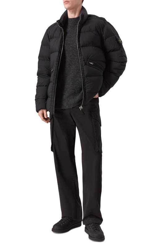 Пуховик Stone Island 811543028_001 Чёрный  811543028_001 Фото 2