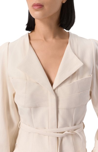 Блузка IRO кремового цвета по цене 52750 руб., арт. WP16PARISA, фото 5 Блузка IRO, арт. WP16PARISA, фото 5