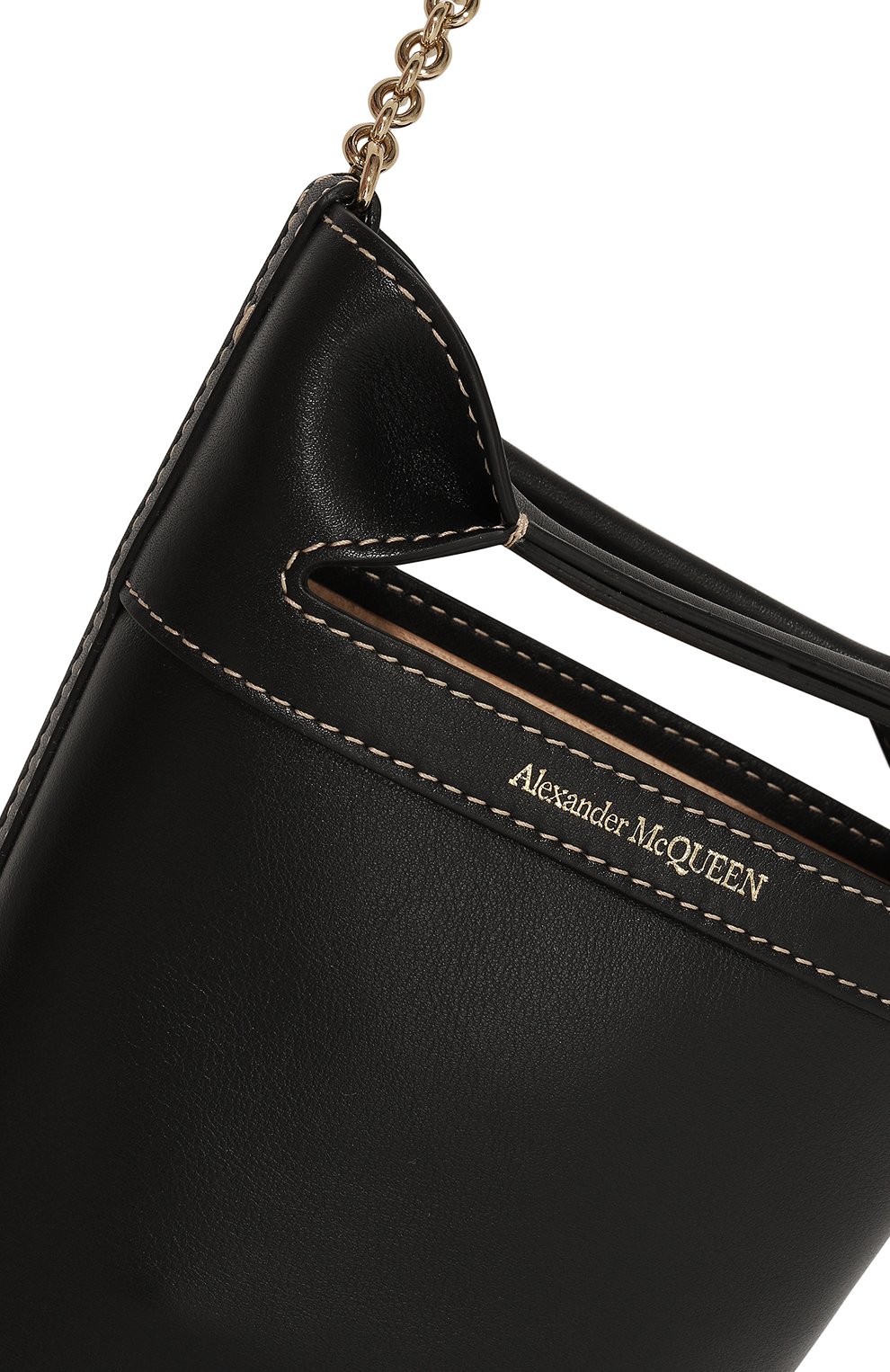 Сумка bow ALEXANDER MCQUEEN, арт. 731174/1BLCA, фото 3