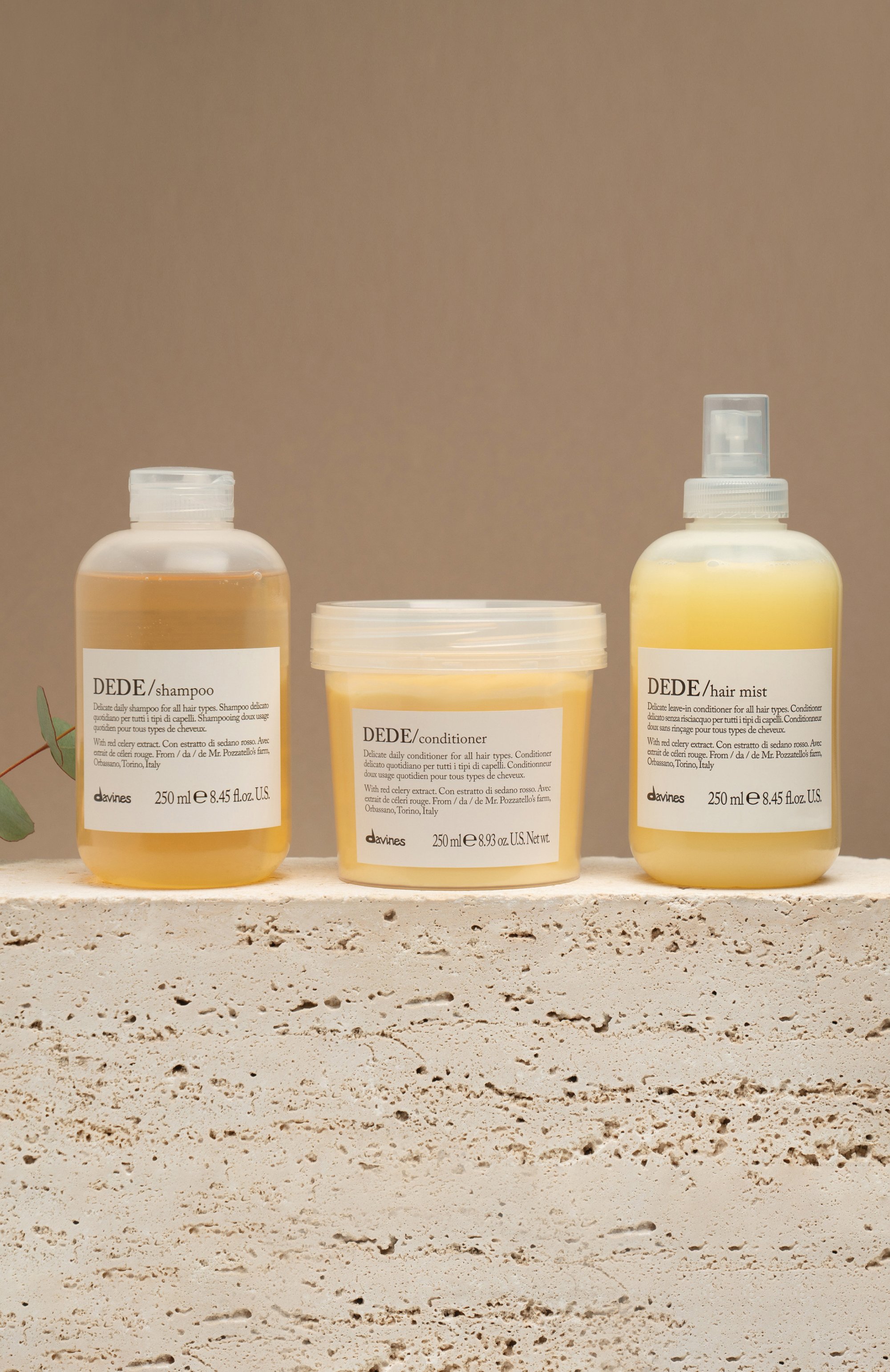 Шампунь для деликатного очищения волос dede (250ml) DAVINES, арт. 75628, фото 2