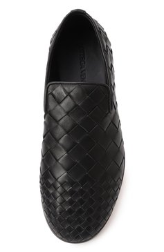 Мужские кожаные слиперы sunday BOTTEGA VENETA черного цвета, арт. 819500/V55V0 | Фото 6 (Материал внутренний: Натуральная кожа; Нос: Не проставлено; Материал внешний: Натуральная кожа; Материал сплава: Проставлено; Стили: Кэжуэл)