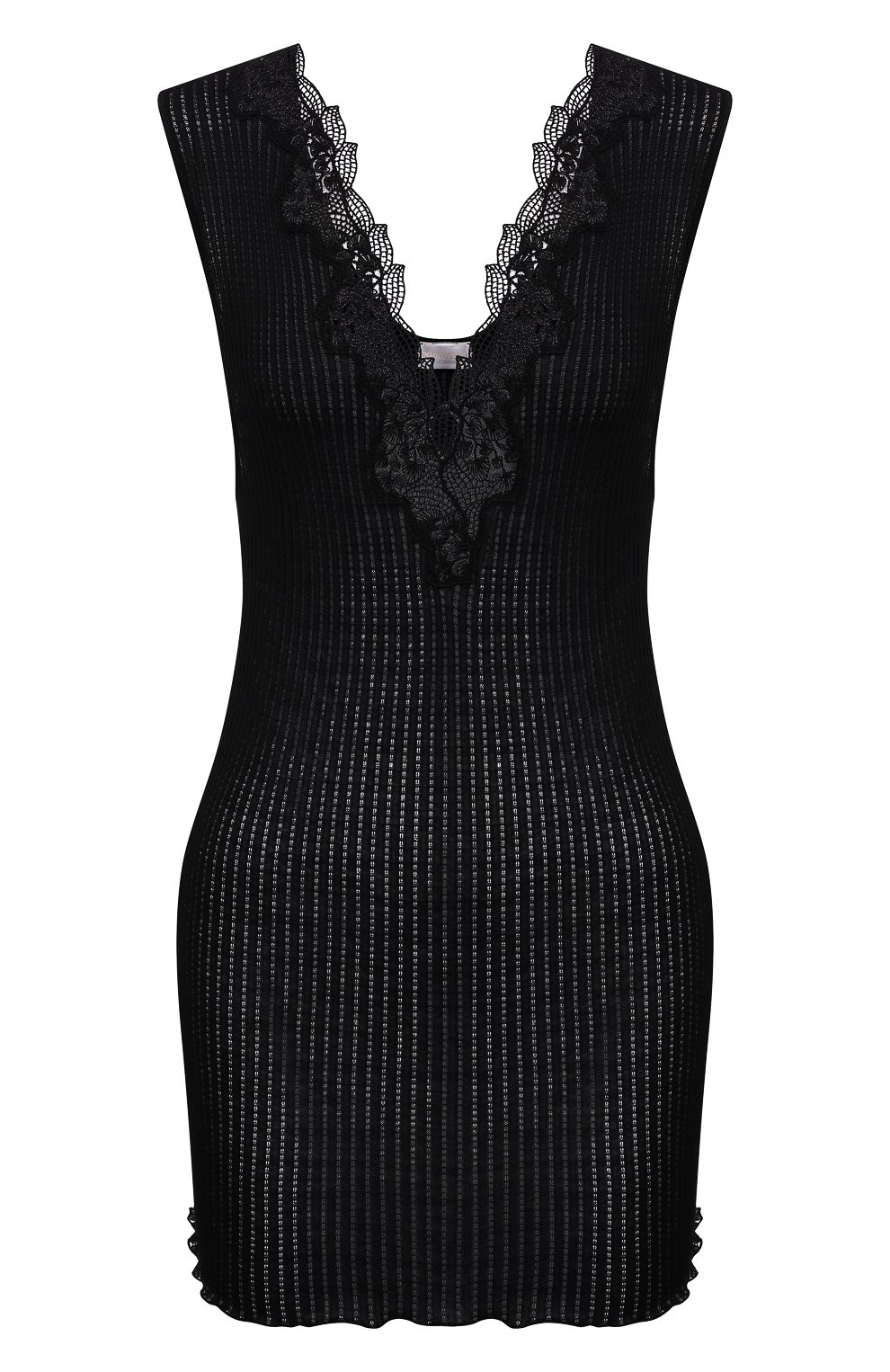 Хлопковая майка ZIMMERLI черного цвета по цене 12450 руб., арт. 260-3091, фото 1 Хлопковая майка ZIMMERLI, арт. 260-3091, фото 1