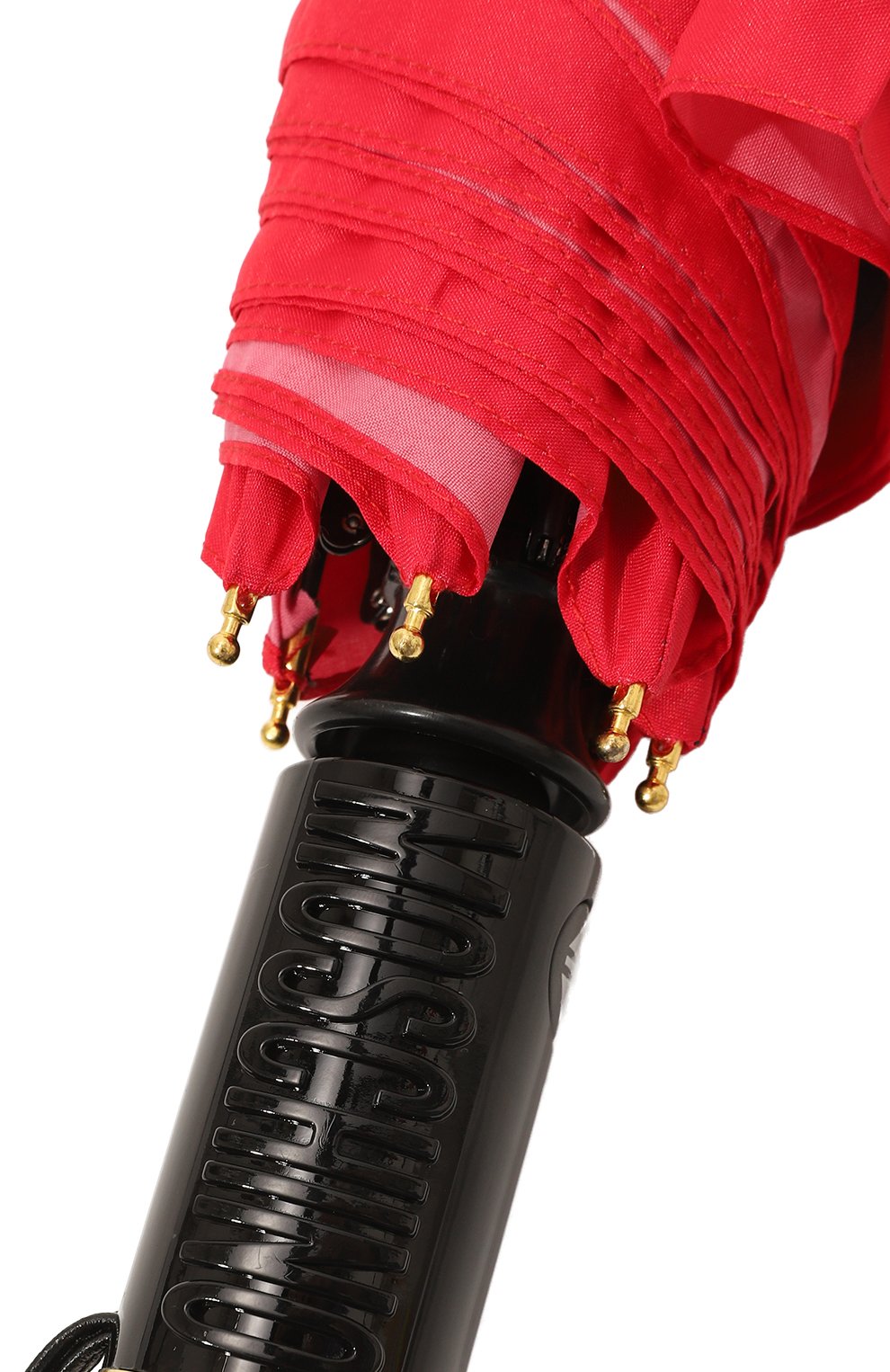Складной зонт MOSCHINO черного цвета по цене 10500 руб., арт. 8933-0PENCL0SEA, фото 5 Складной зонт MOSCHINO, арт. 8933-0PENCL0SEA, фото 5