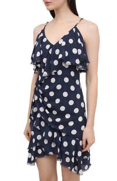 Шелковое платье BALMAIN, арт. VF16081/I629, фото 3