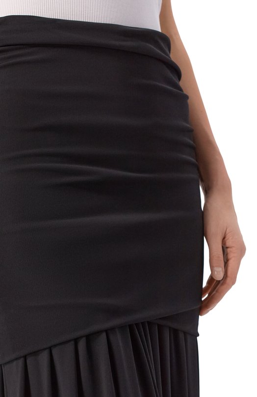 Юбка из вискозы Petar Petrov S26TR7B Чёрный  S26TR7B Фото 5