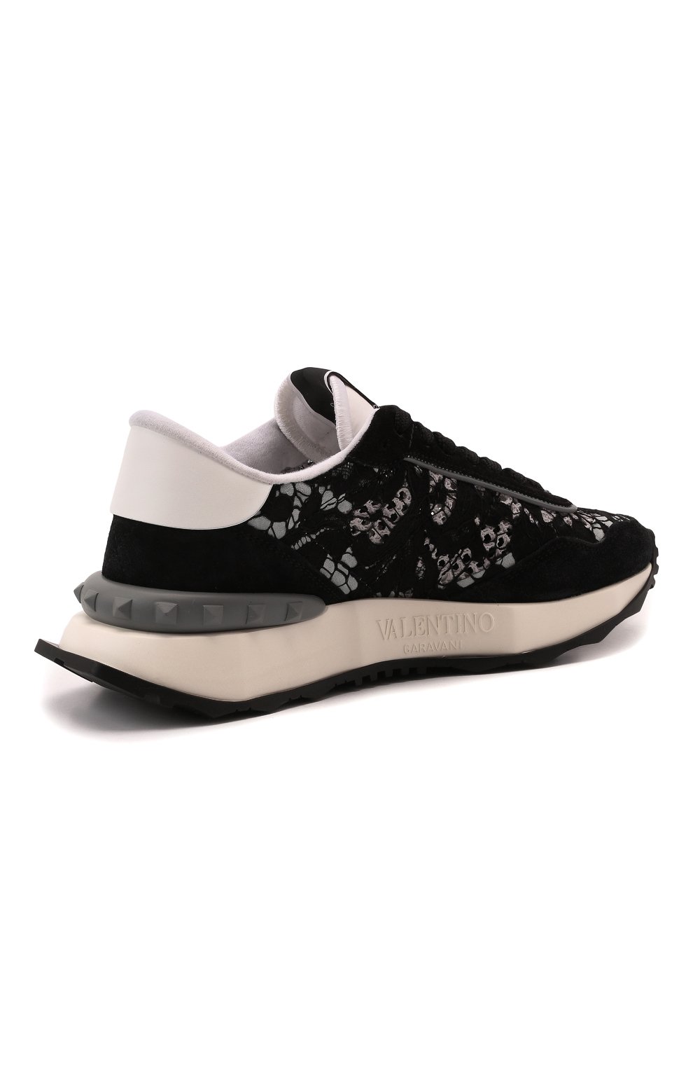 Кроссовки lacerunner VALENTINO черного цвета по цене 69600 руб., арт. XW2S0DY9/ZUX, фото 5 Кроссовки lacerunner VALENTINO, арт. XW2S0DY9/ZUX, фото 5