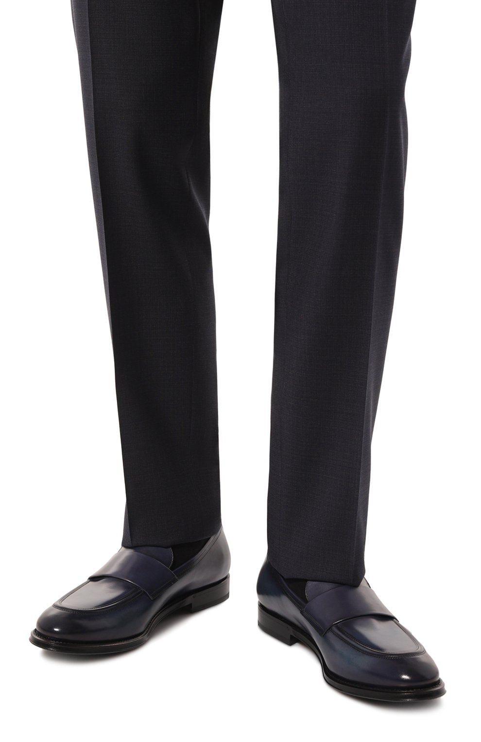 Кожаные лоферы BARRETT, арт. 231U043.11/BETIS CREAM, фото 3