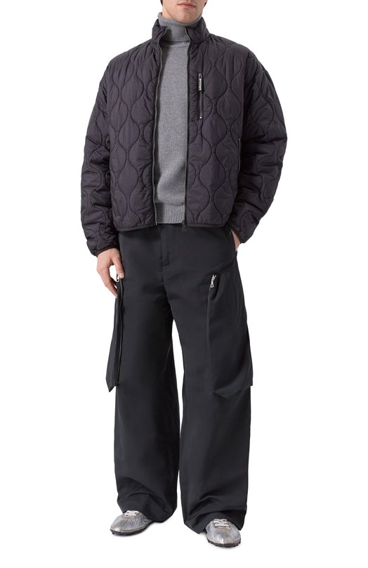 Шерстяной свитер MM6 SH2HA0012/M13187 Серый  SH2HA0012/M13187 Фото 2