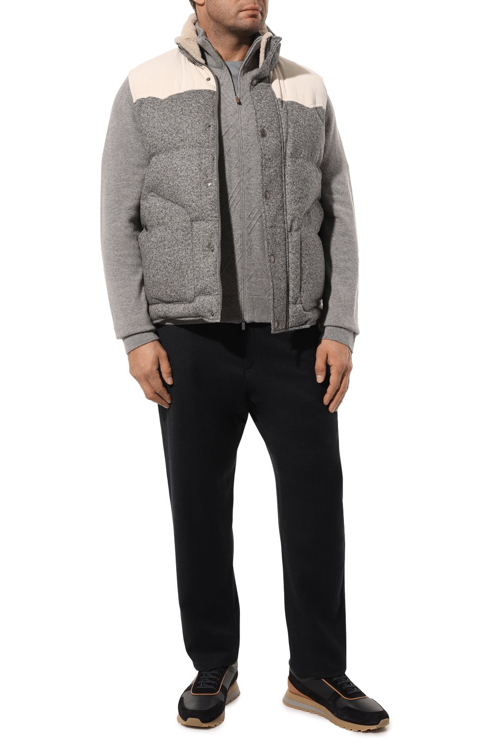 Пуховый жилет BRUNELLO CUCINELLI, арт. MQ4651942, фото 2