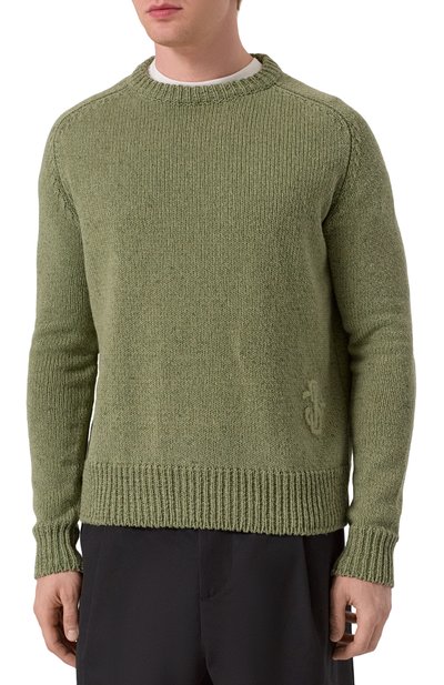 Свитер из хлопка и шерсти JIL SANDER, арт. J47GP0191-J15442, фото 3