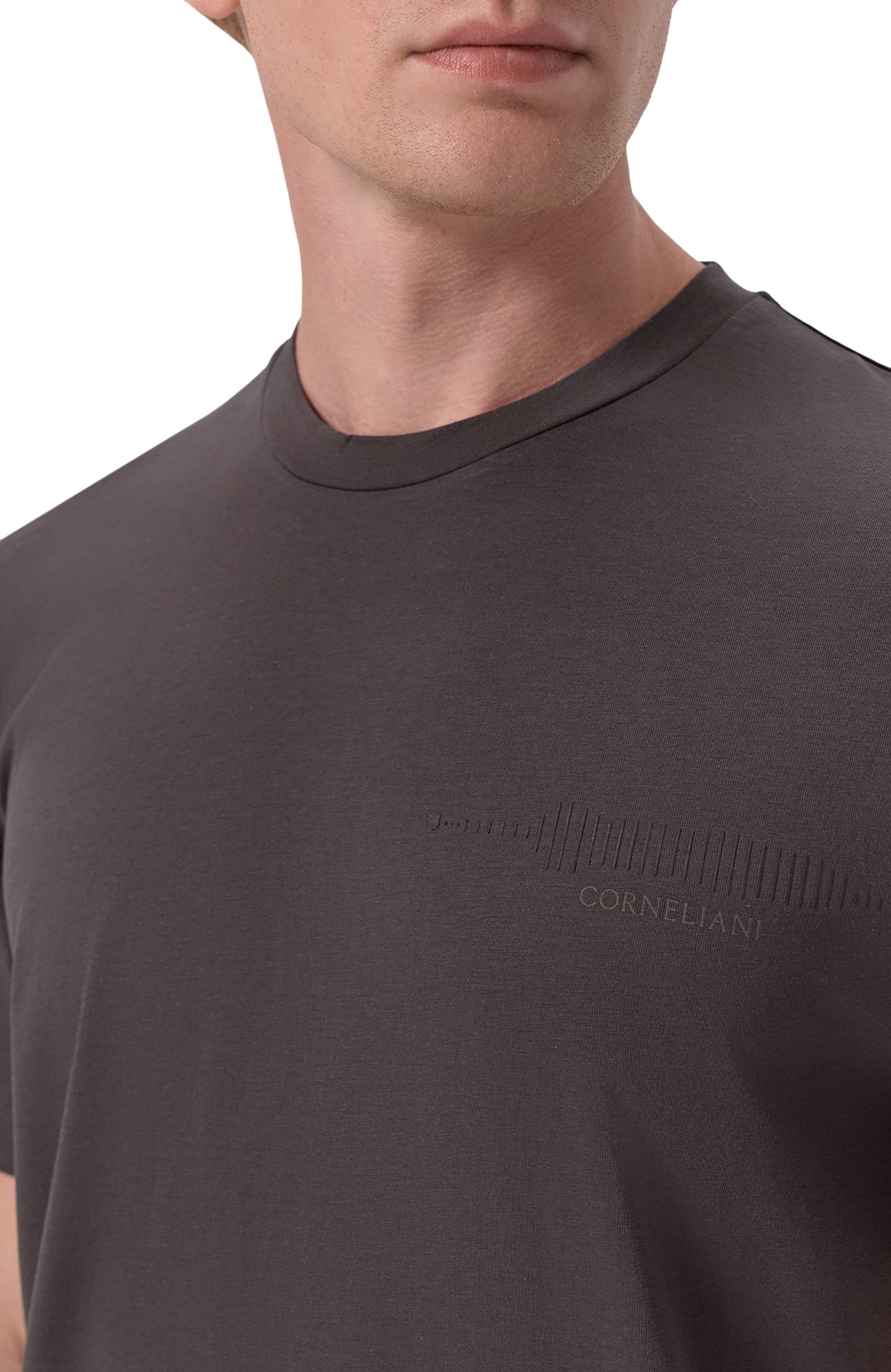 Хлопковая футболка CORNELIANI, арт. 28G573/2A25004, фото 5