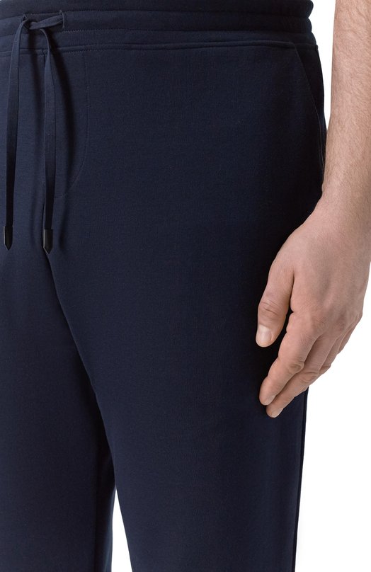 Хлопковые брюки Canali T0886/MJ02446 Синий  T0886/MJ02446 Фото 5