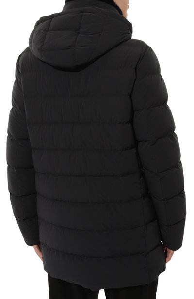 Пуховик с воротником из кролика HETREGO, арт. 8N435R/WILLIAM, фото 4