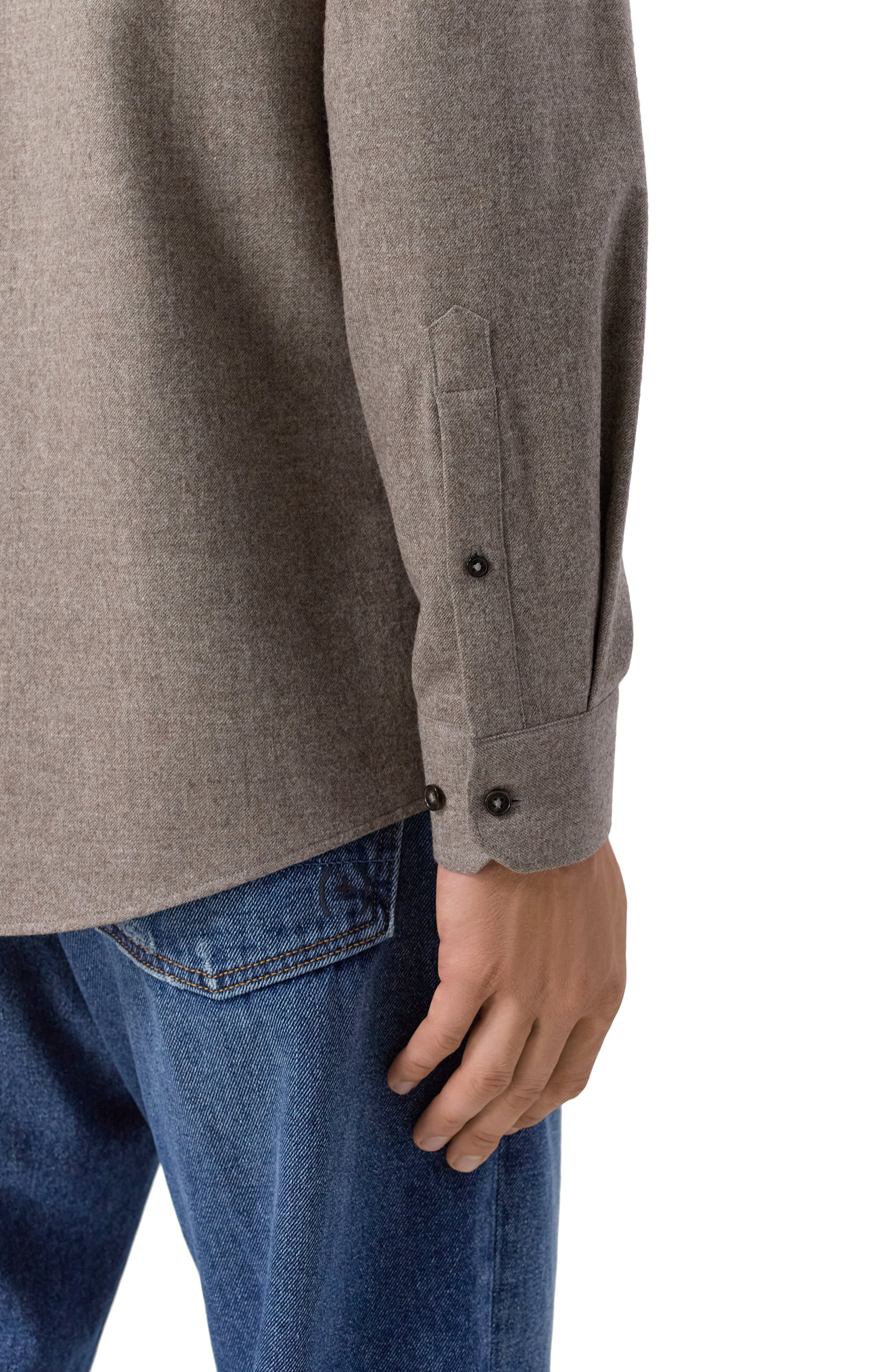 Шерстяная рубашка 12 STOREEZ, арт. 127068, фото 5