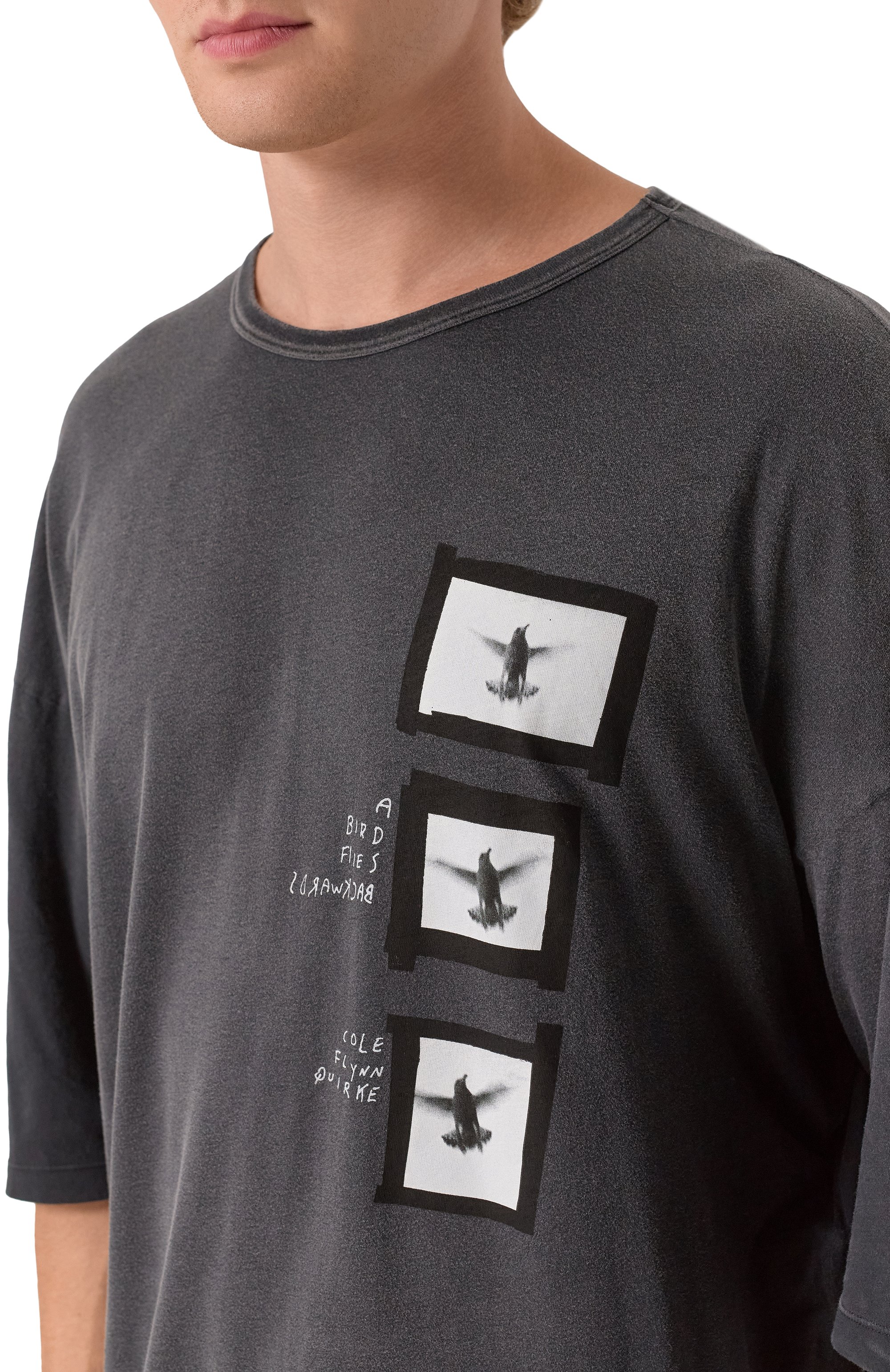 Хлопковая футболка ANN DEMEULEMEESTER, арт. B0013221/FA637, фото 5