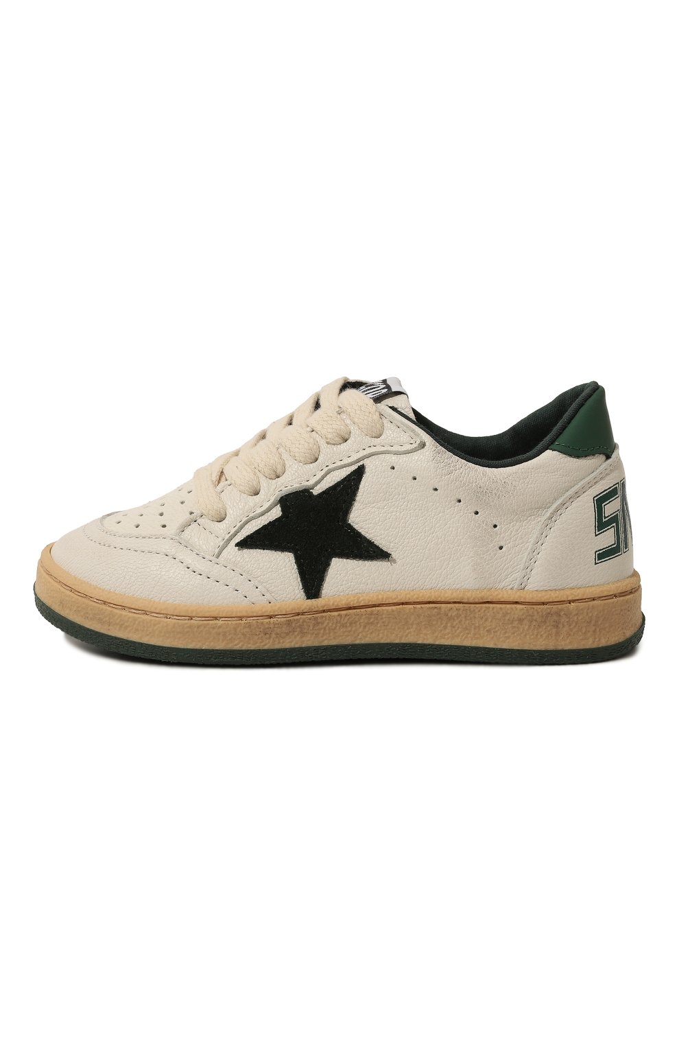 Кожаные кеды GOLDEN GOOSE DELUXE BRAND, арт. GJF00439.F004827, фото 2