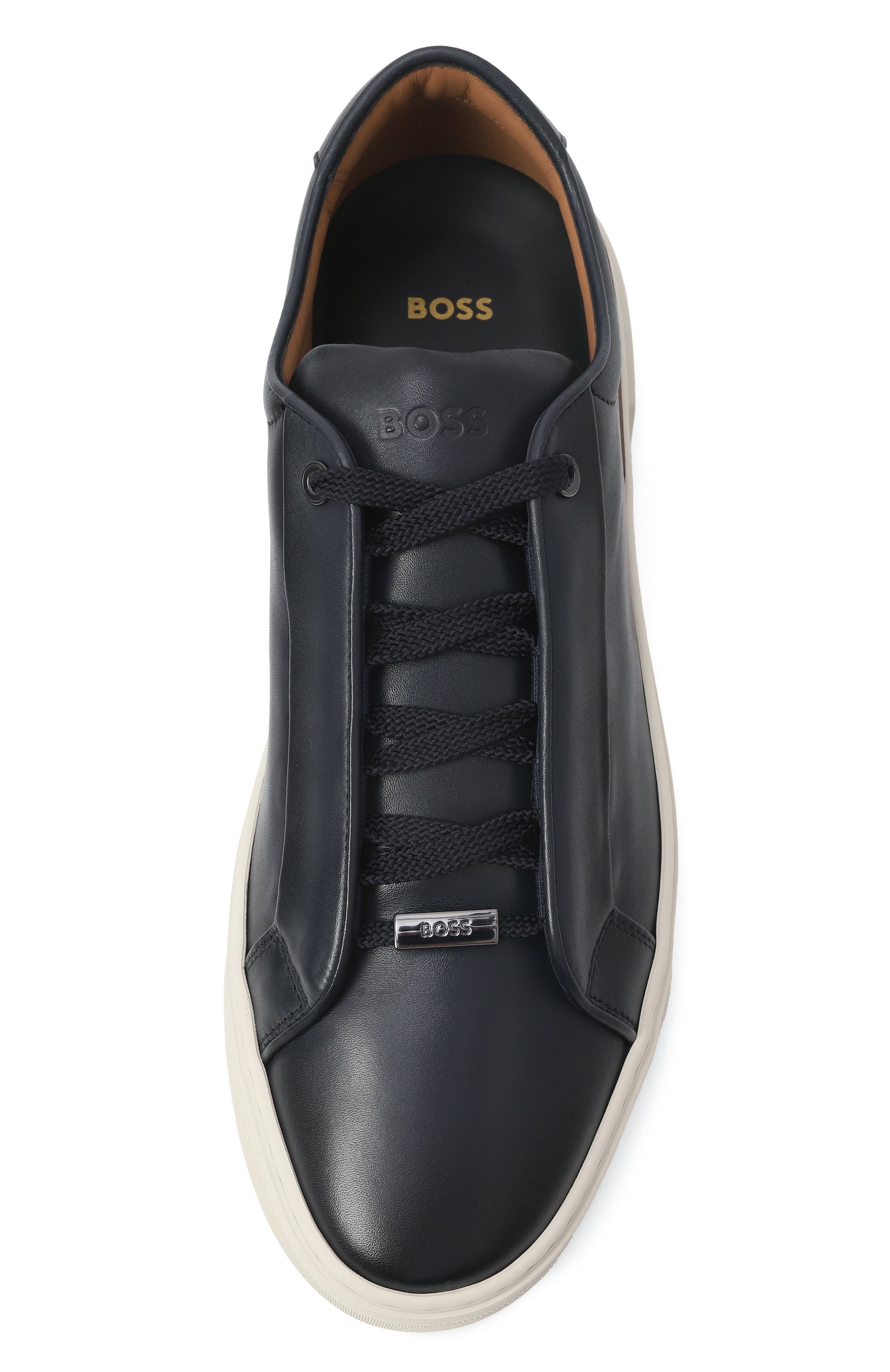 Кожаные кеды gary BOSS, арт. 50536619, фото 6