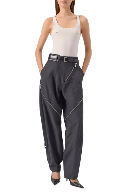 Женский хлопковая футболка MUGLER, арт. 25F3B002736017