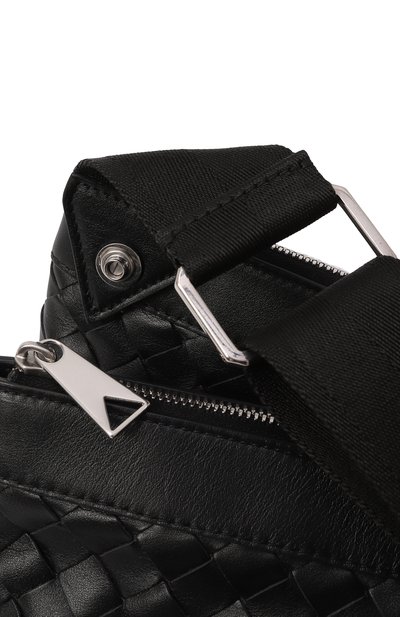 Сумка intrecciato duo BOTTEGA VENETA черного цвета по цене 369500 руб., арт. 778084/V3R54, фото 3 Сумка intrecciato duo BOTTEGA VENETA, арт. 778084/V3R54, фото 3