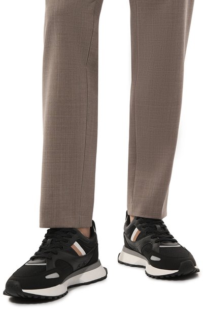 Комбинированные кроссовки BOSS, арт. 50498280, фото 3