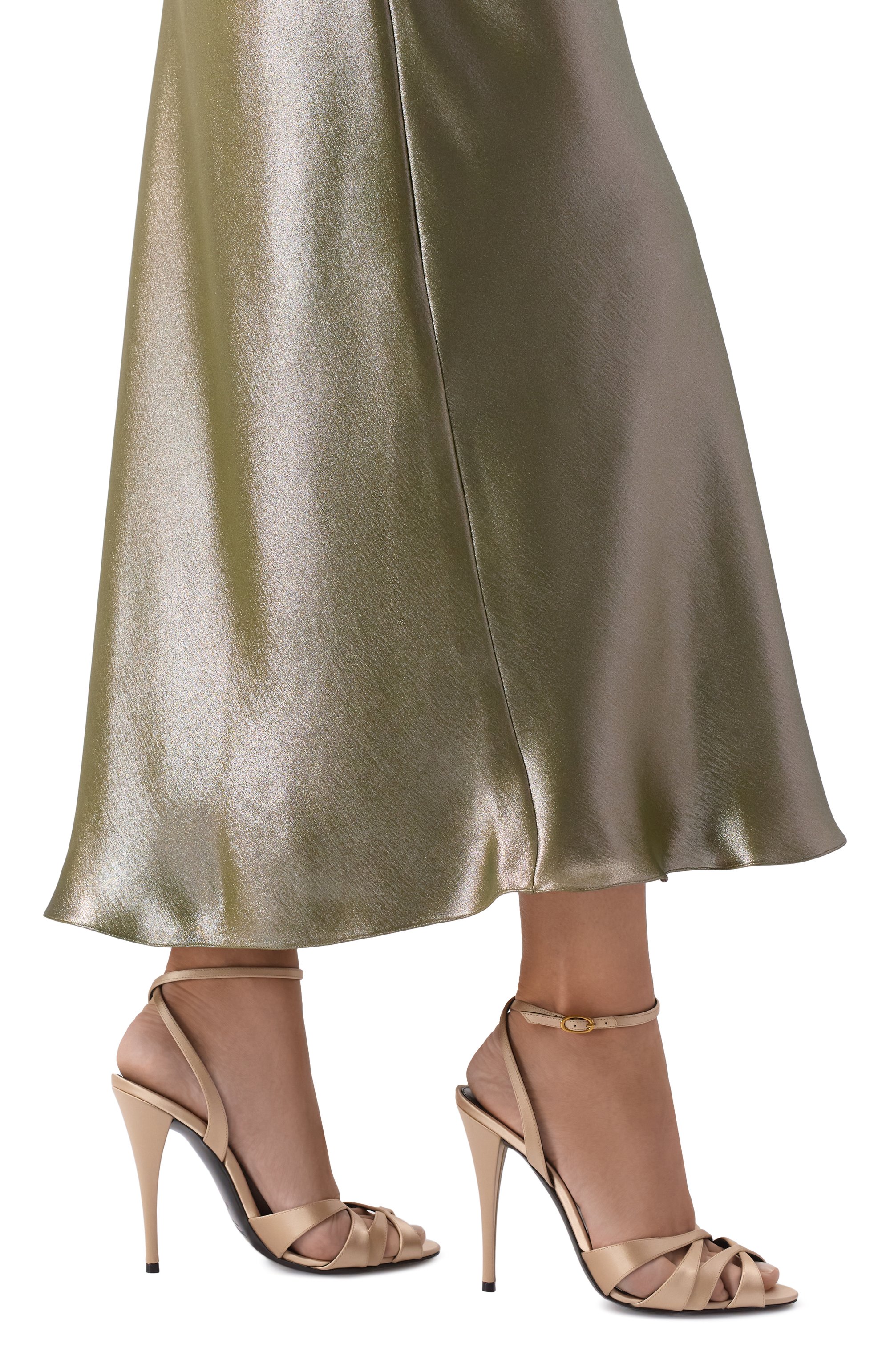 Текстильные босоножки chandelle 110 SAINT LAURENT, арт. 842710/9QNA0, фото 2