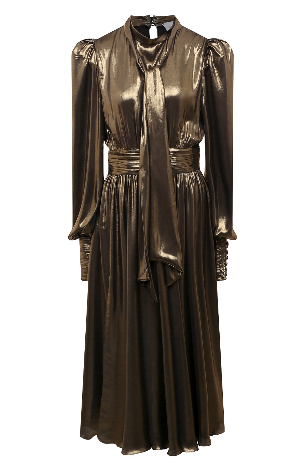 Платье ESTER ABNER бронзового цвета по цене 154000 руб., арт. EA-FW22-05, фото 1 Платье ESTER ABNER, арт. EA-FW22-05, фото 1