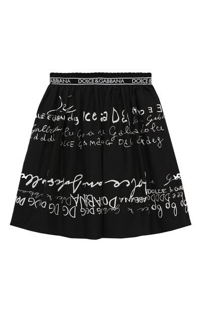 Хлопковая юбка DOLCE & GABBANA, арт. L53I31/G7XBY/8-14, фото 1